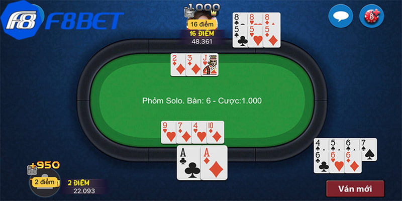 Chi tiết về cách chơi phỏm 8 cây cho newbie