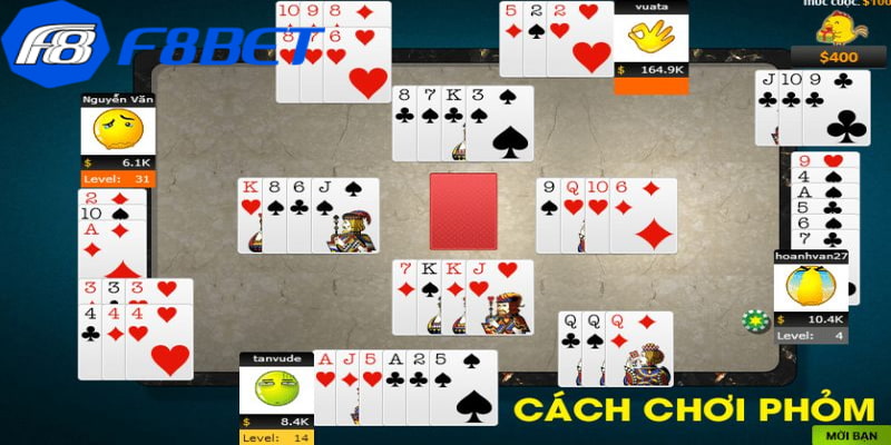 Tổng quan về cách chơi phỏm 8 cây