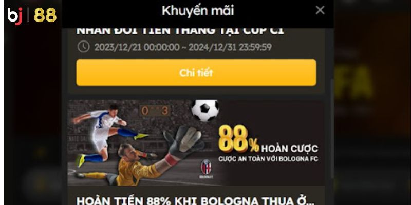 Ưu đãi hấp dẫn từ nhà cái