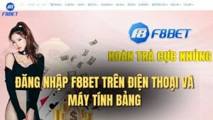Đăng nhập F8bet và nhận thưởng hậu hĩnh từ nhà cái